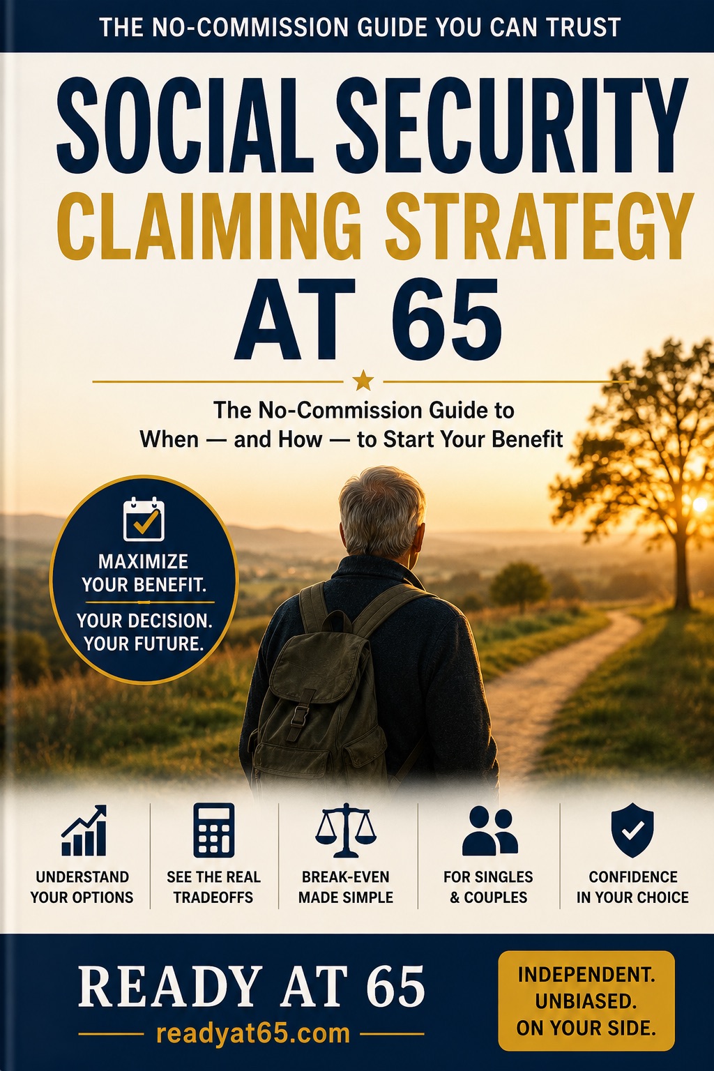 Social Security Claiming Strategy at 65 book cover